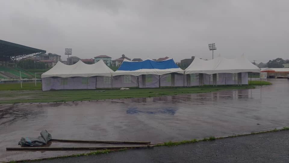 Fonanyi event setup in Buea