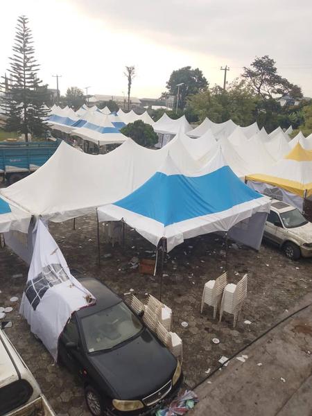 Fonanyi event setup in Buea
