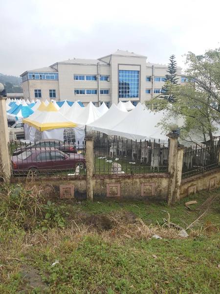 Fonanyi event setup in Buea