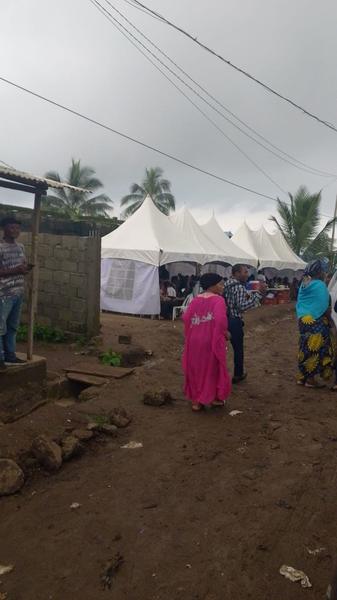 Fonanyi event setup in Buea